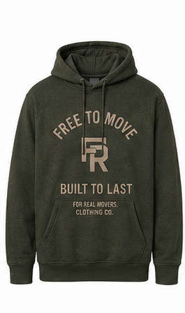 Free To Move Hoodie